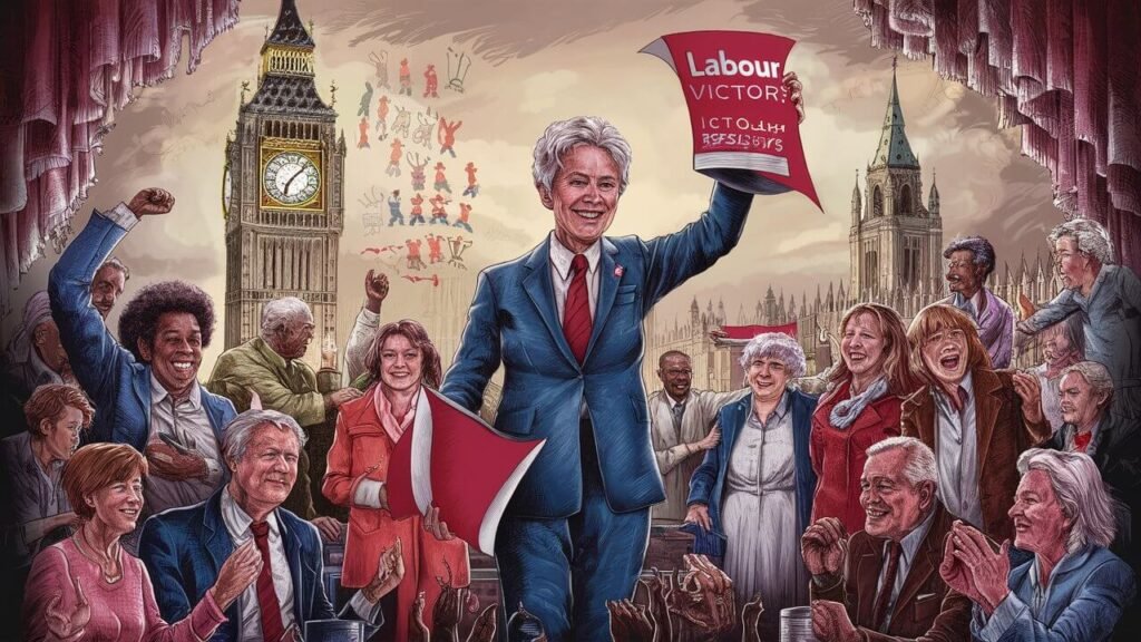 UK Election Labours Landslide Victory