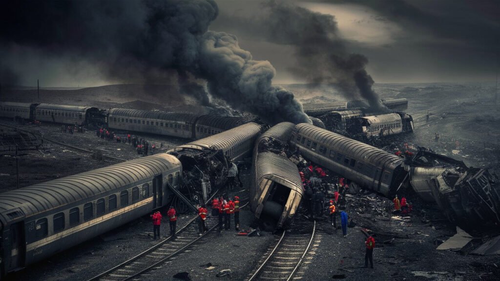 gonda news train accident