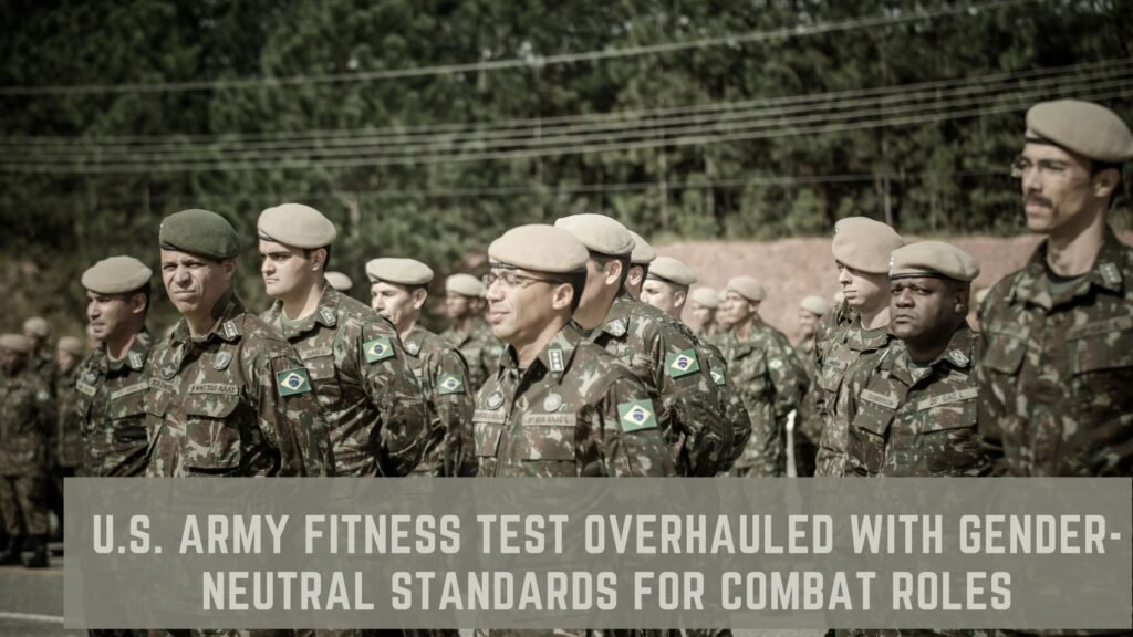 U.S. Army Fitness Test Overhauled with Gender-Neutral Standards for Combat Roles 6 Army fitness test