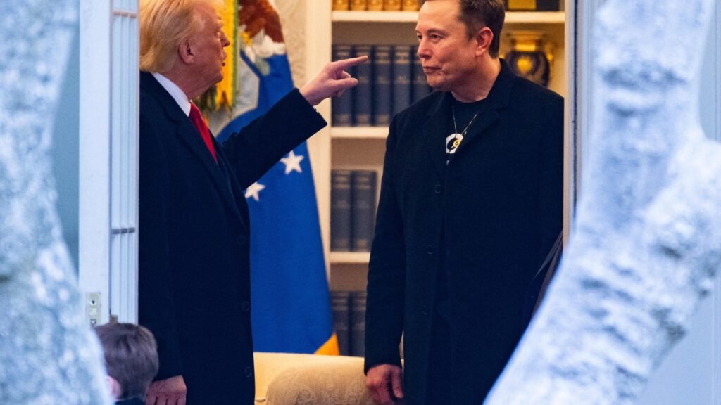 Donald Trump Plans to Get Rid of His Red Tesla Amid Trump Tesla Feud with Elon Musk 7 Trump Tesla Feud
