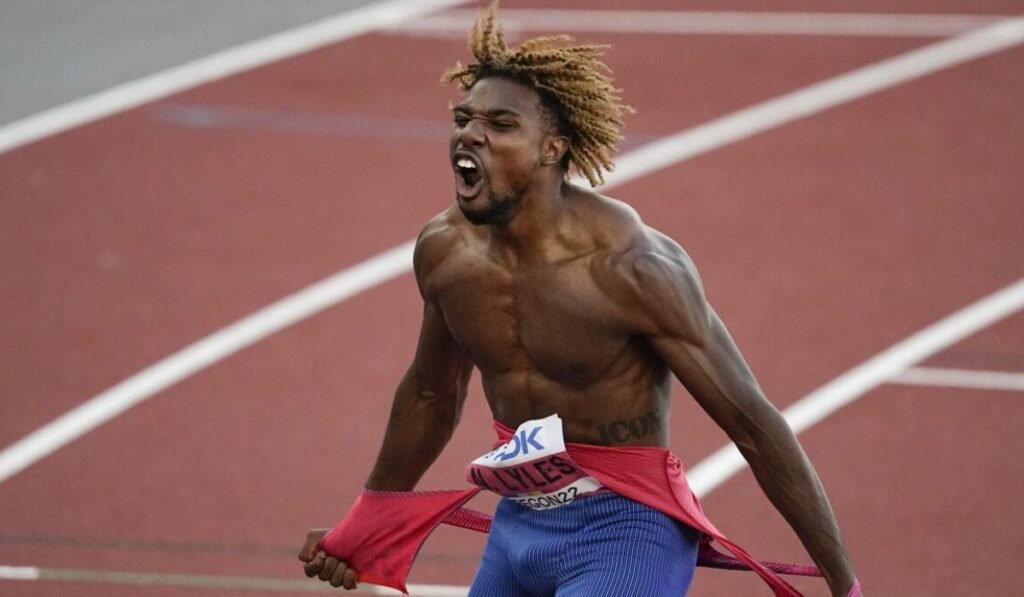 Noah Lyles vs Kenny Bednarek